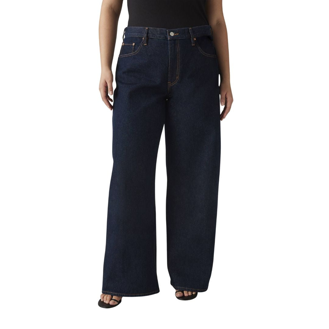 Levi's Xl Baggy Straight Női Farmer Nadrág I Kék