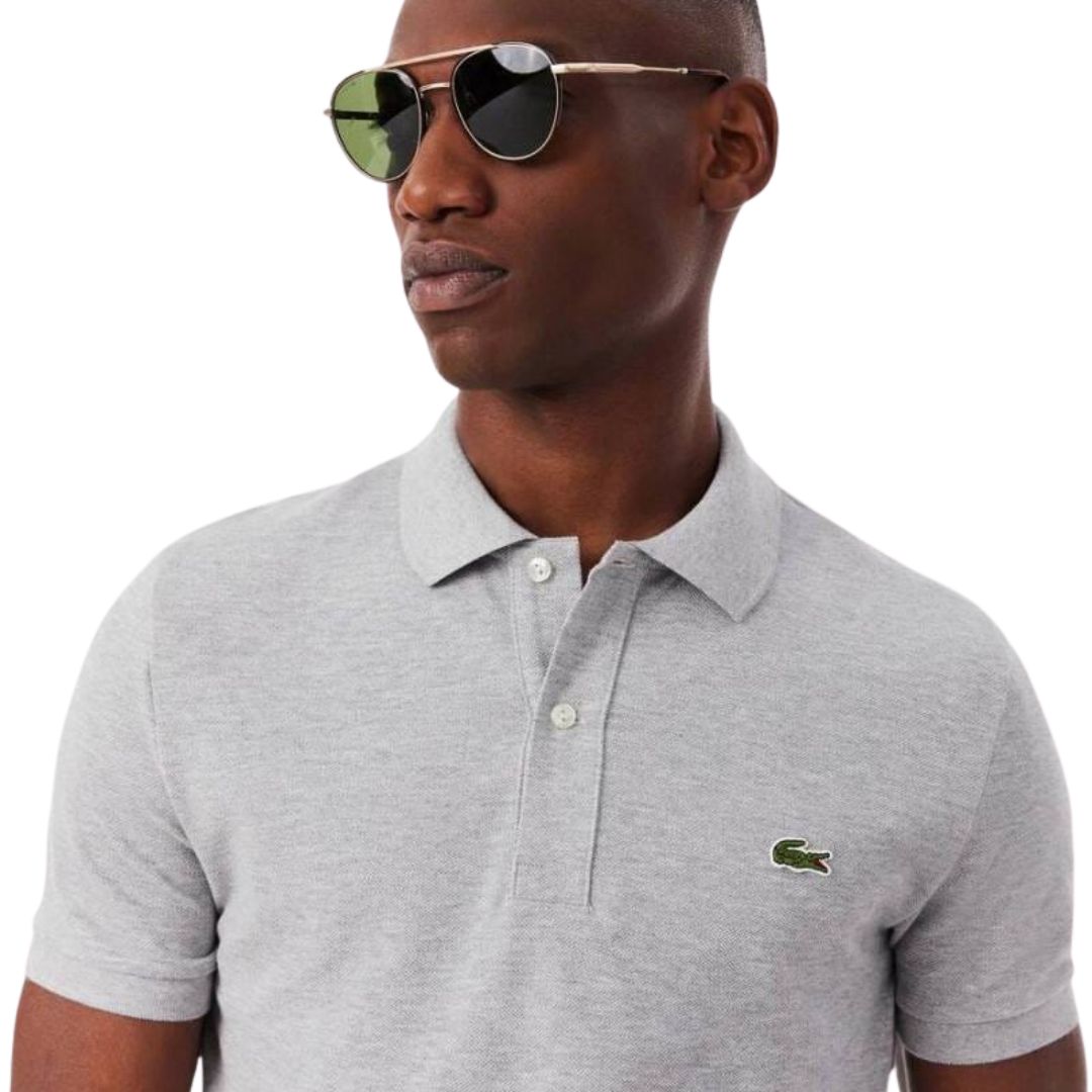 Lacoste Slim Fit Polo Ing | Szürke