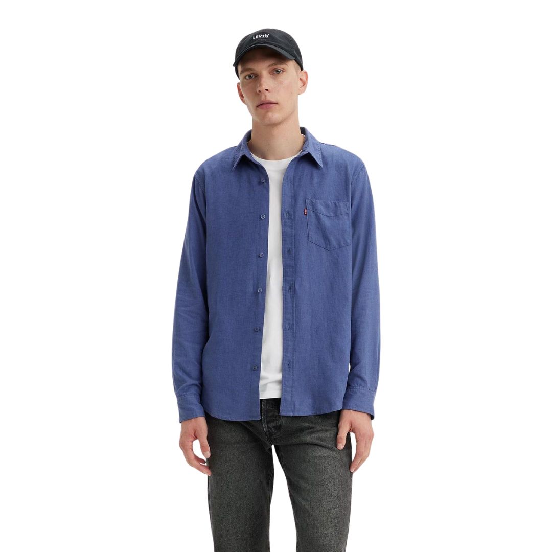 Levi's Férfi Ing I Kék