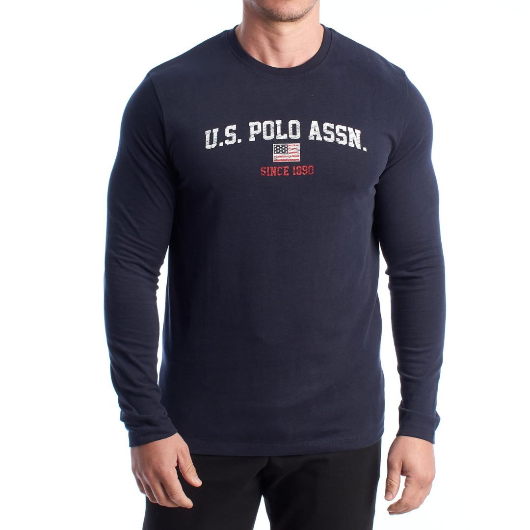 U.S. Polo Assn Férfi Póló I Sötétkék