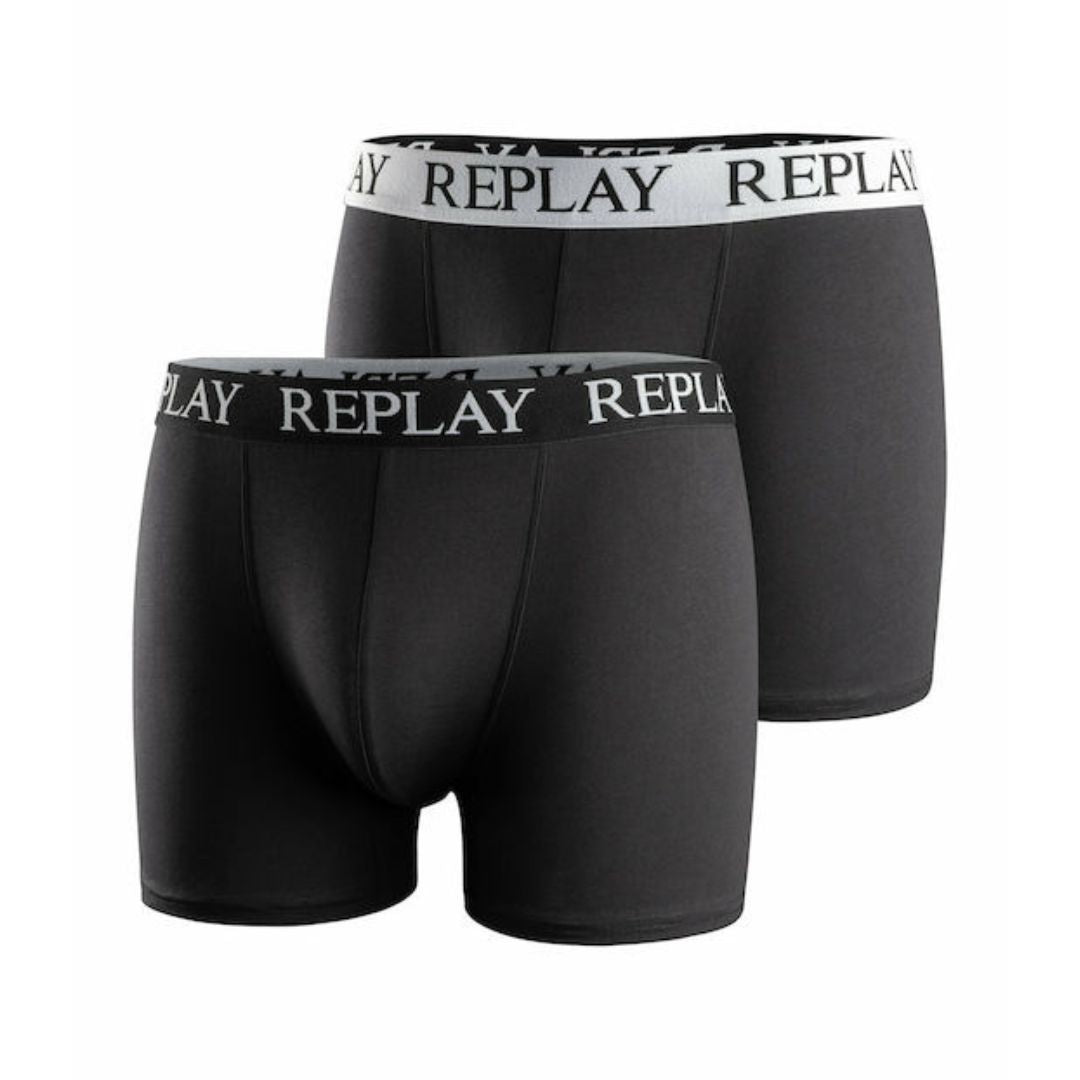 REPLAY Férfi Trunk Szett 2db I Fekete N171