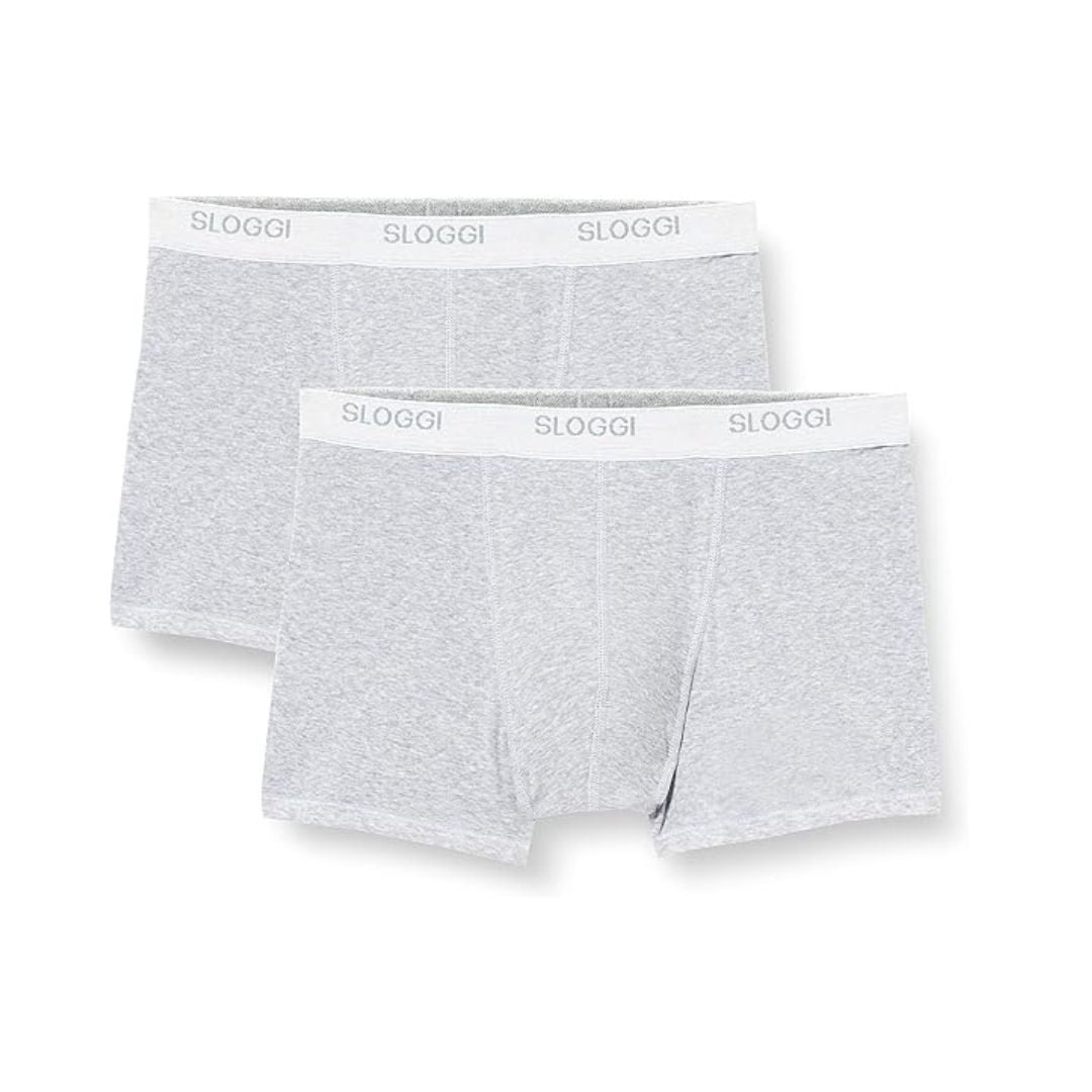 Sloggi Férfi 2db Basic H Short C2P Boxer | Szürke