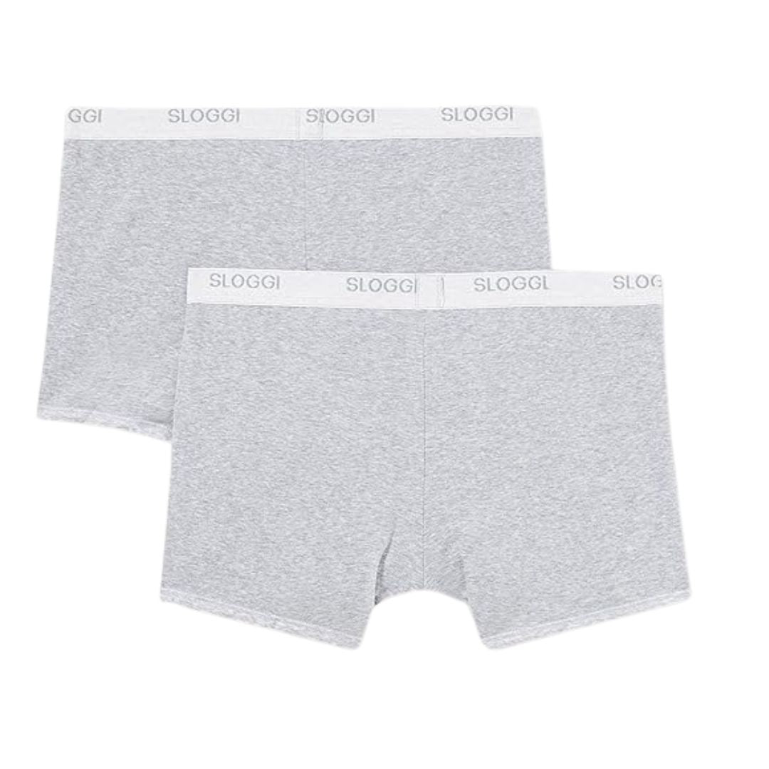 Sloggi Férfi 2db Basic H Short C2P Boxer | Szürke