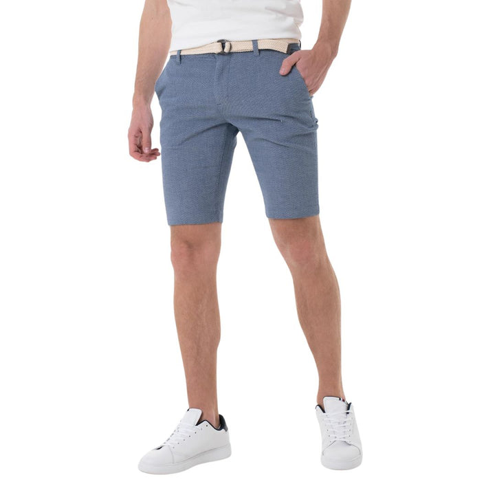 Tom Tailor Férfi Chino Bermuda Rövidnadrág I Kék