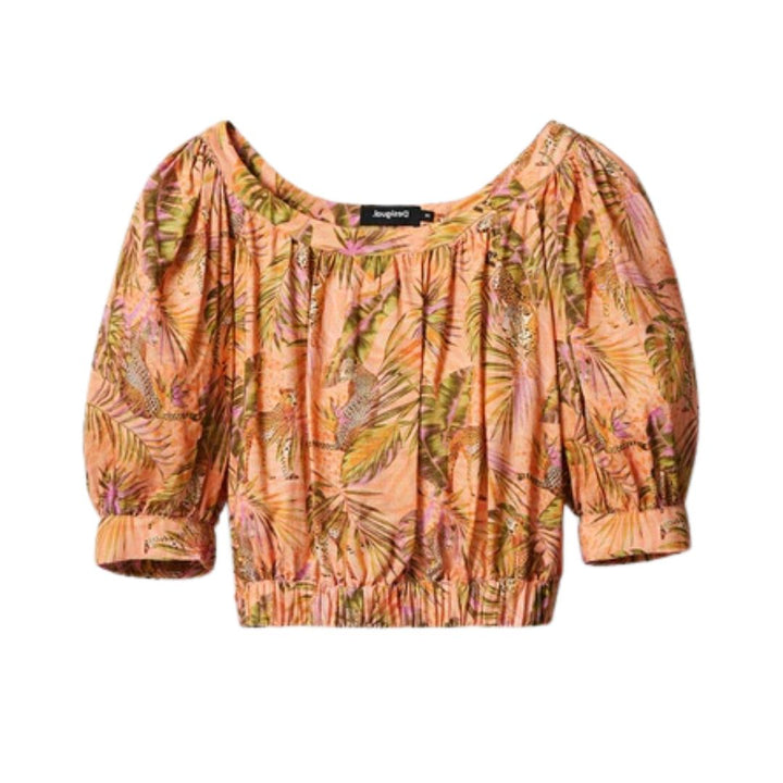 Desigual Női Safari Tropical Felső I Narancs