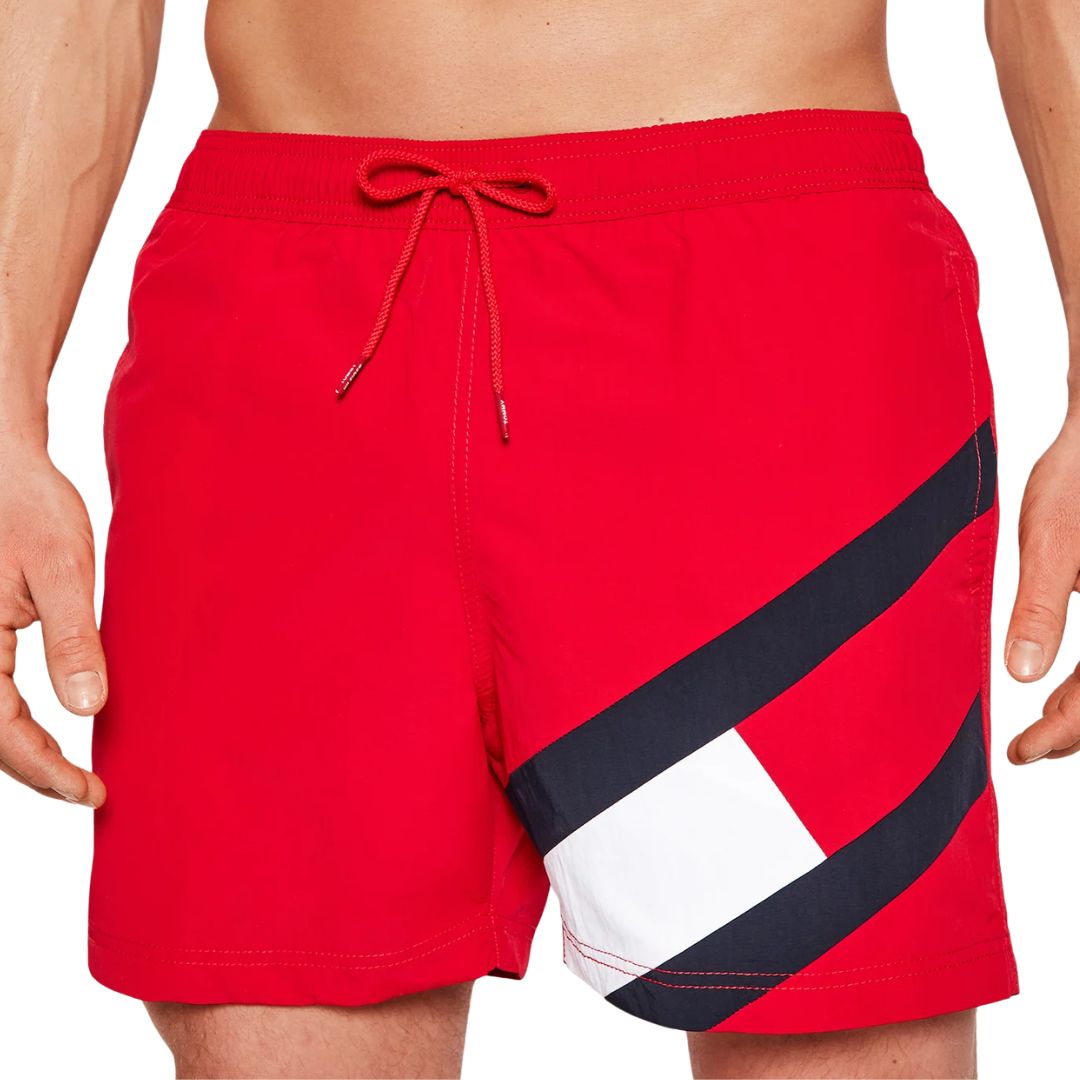 Tommy Hilfiger Férfi Fürdőnadrág | Piros