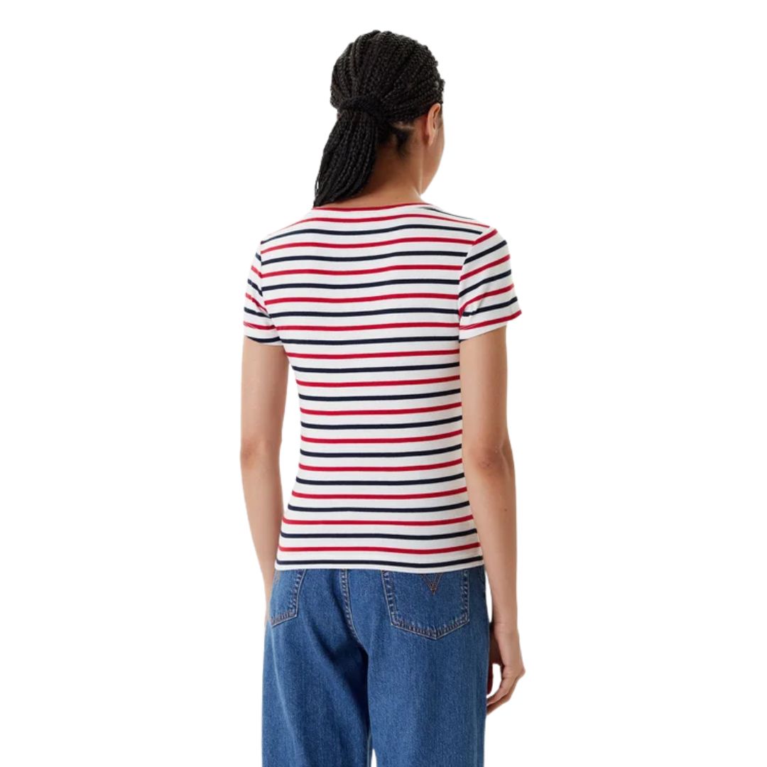 Tommy Hilfiger Női Pólo I Fehér Csíkos