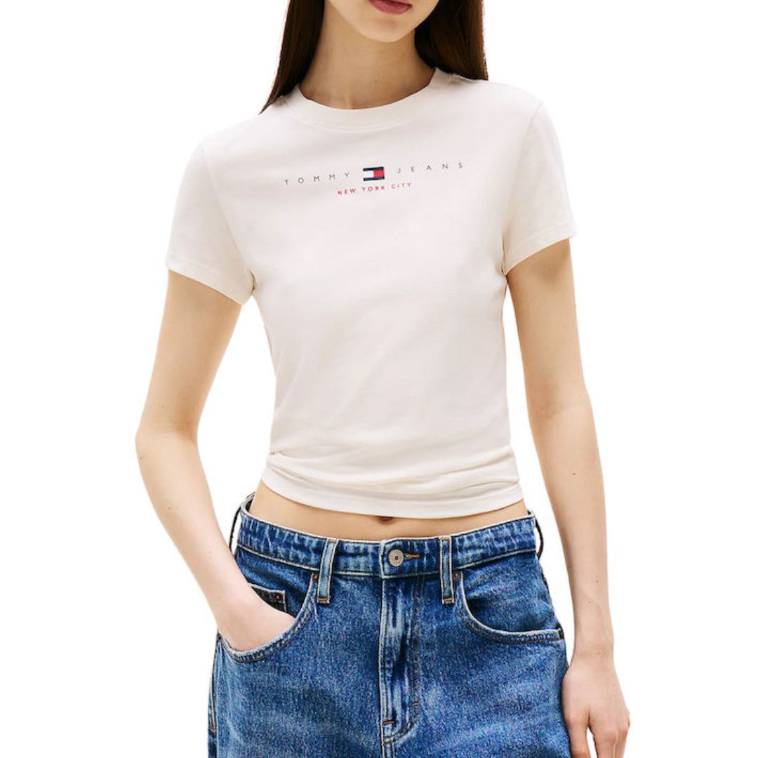 Tommy Hilfiger Női Póló | Törtfehér