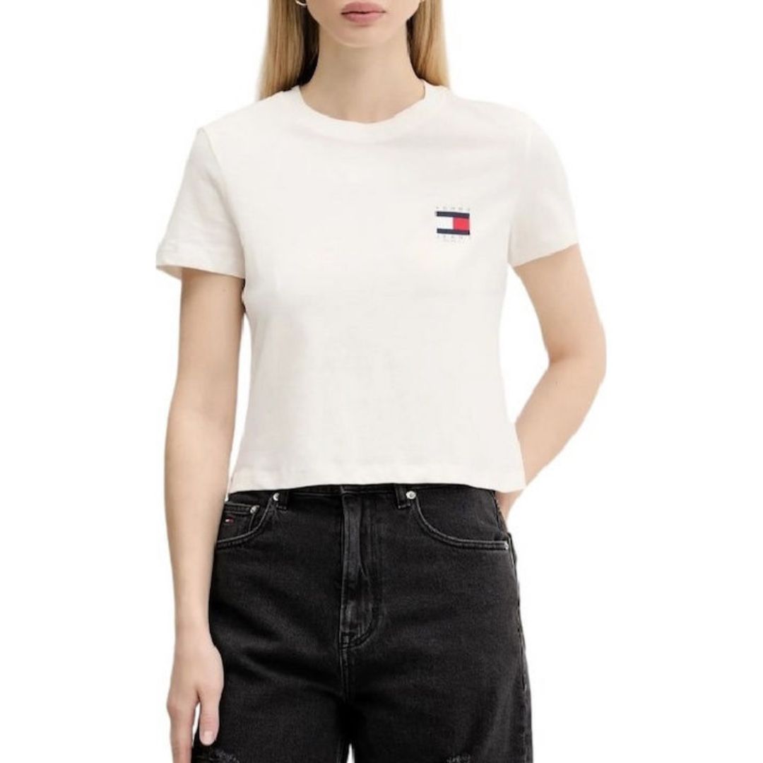 Tommy Hilfiger Női Póló | Törtfehér