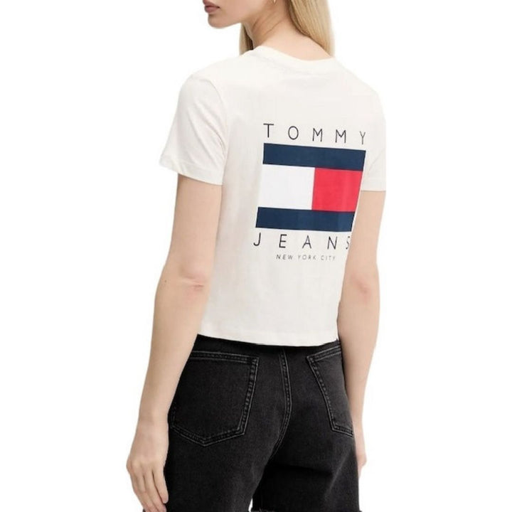 Tommy Hilfiger Női Póló | Törtfehér
