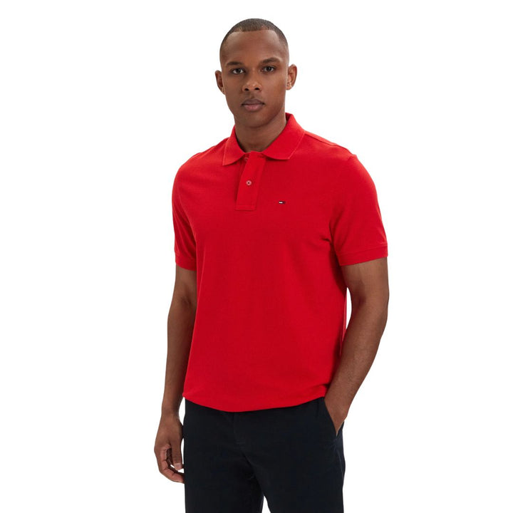 Tommy Hilfiger Rövid Ujjú Pólóing | Piros