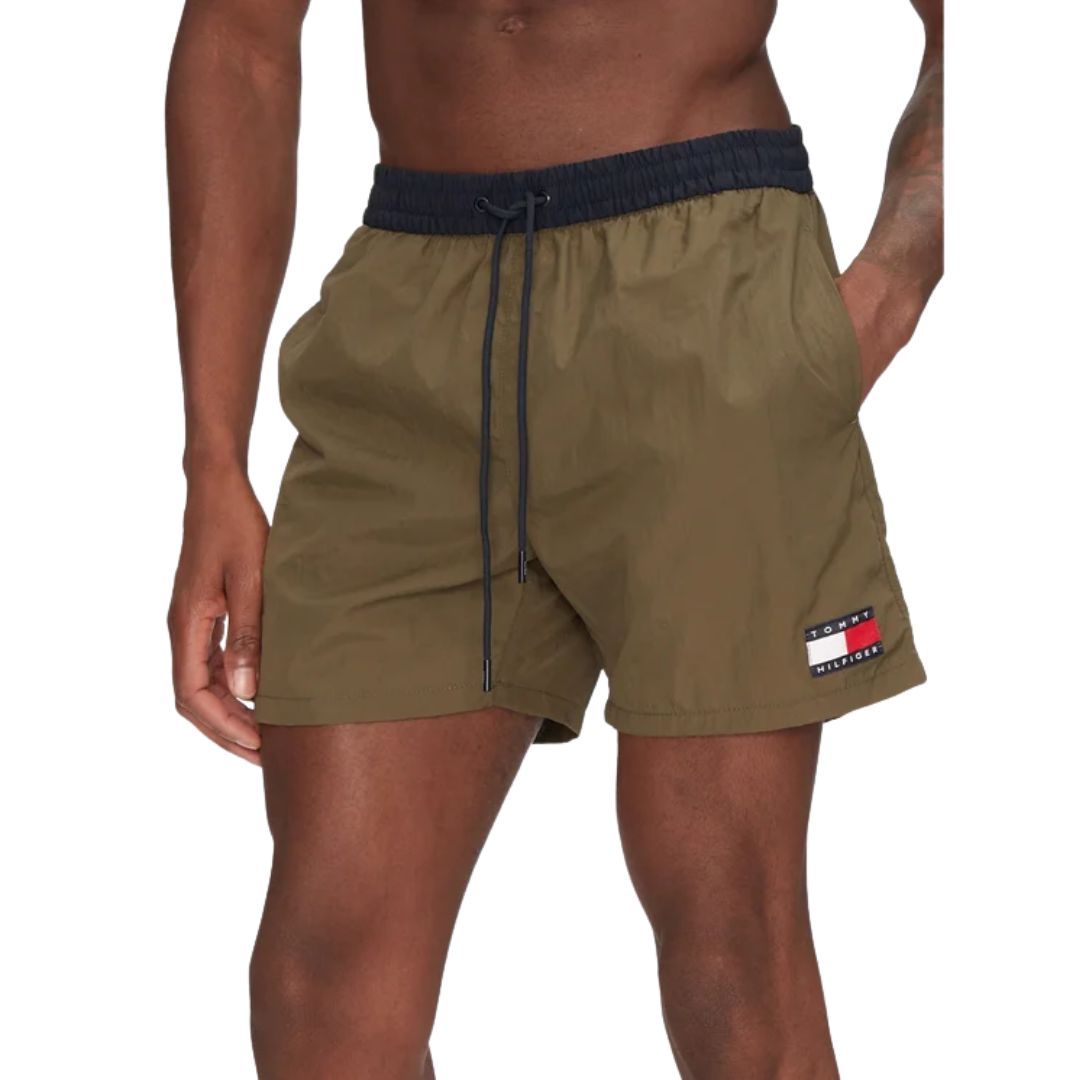 Tommy Hilfiger Férfi Fürdőnadrág | Khaki