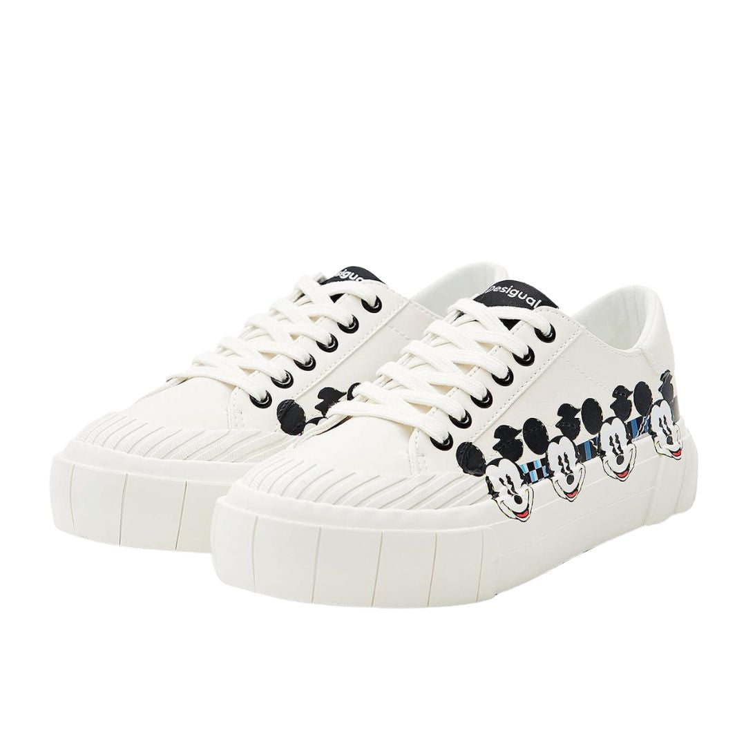 Desigual Női Mickey Mouse Sneakers | Fehér