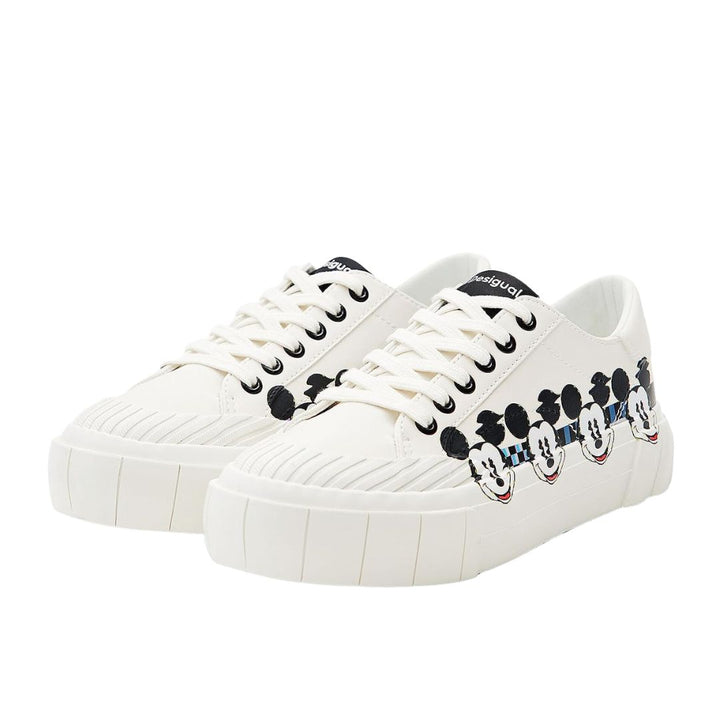 Desigual Női Mickey Mouse Sneakers | Fehér
