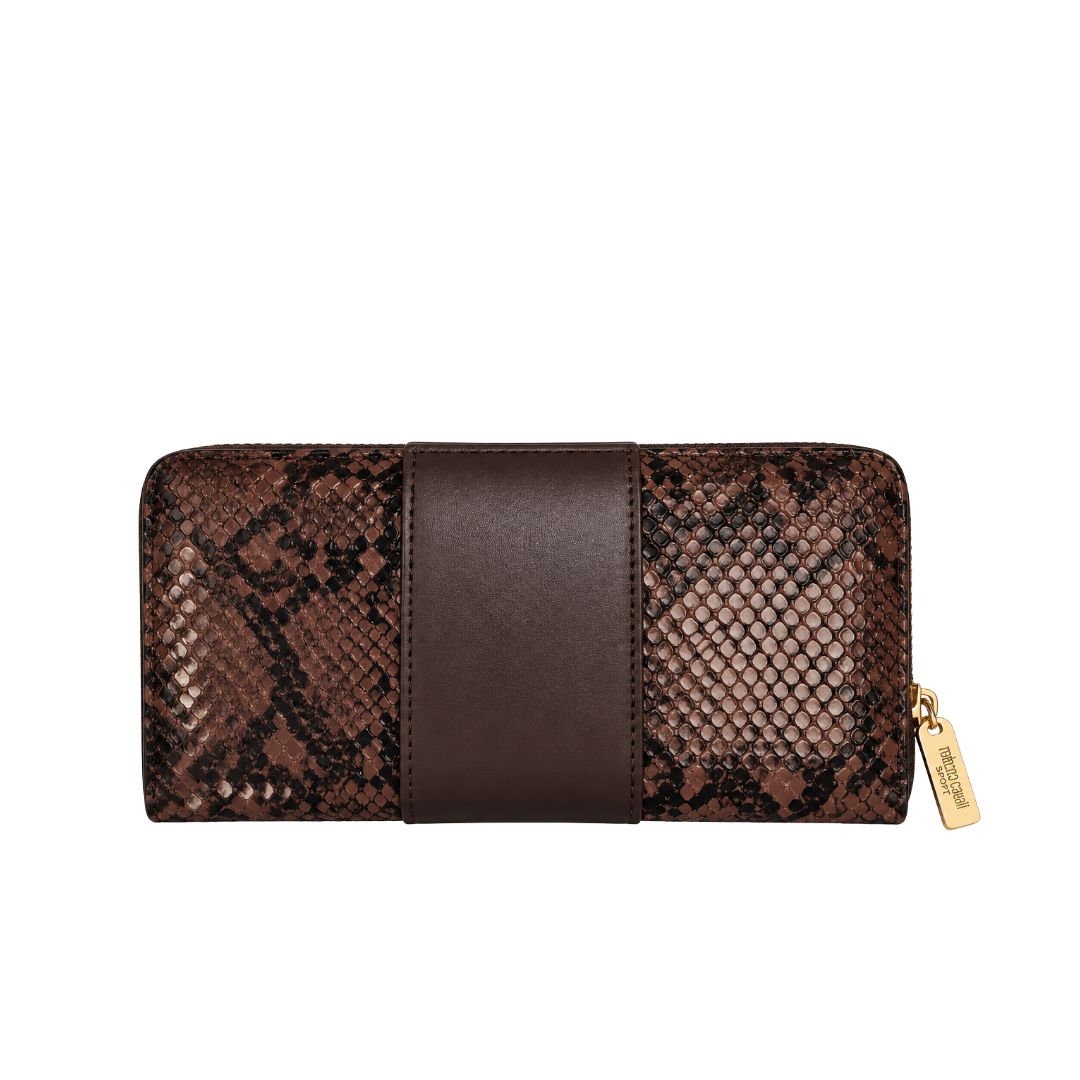 Roberto Cavalli Sport Pénztárca | Barna Mintás