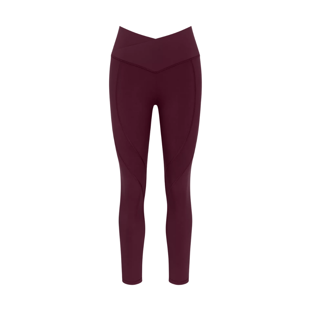 Triumph High Rise Cardio RTW Leggings | Bordó