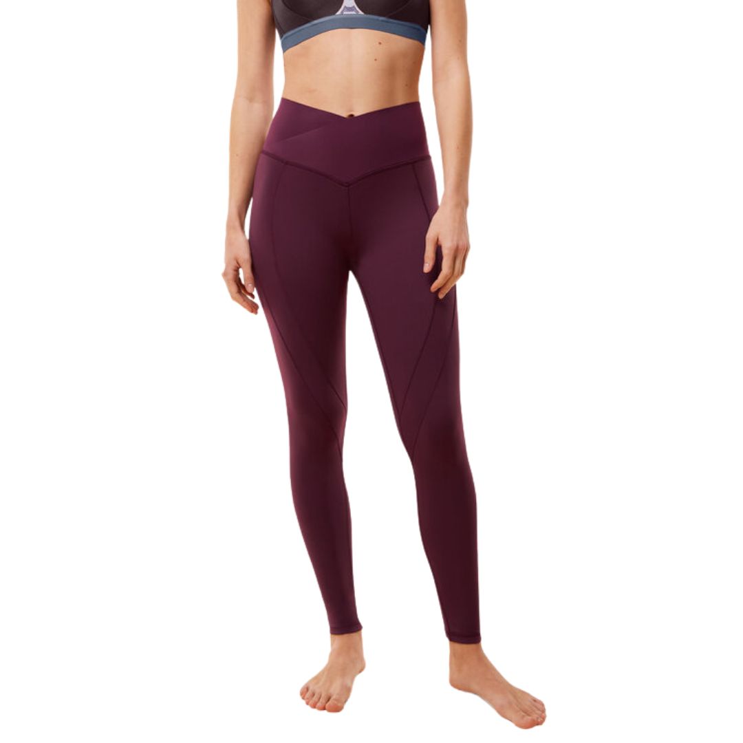 Triumph High Rise Cardio RTW Leggings | Bordó