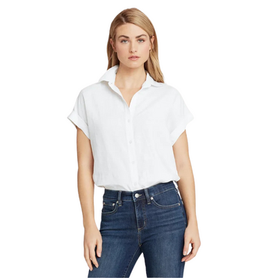 Ralph Lauren Női Hosszú Blúz | Fehér