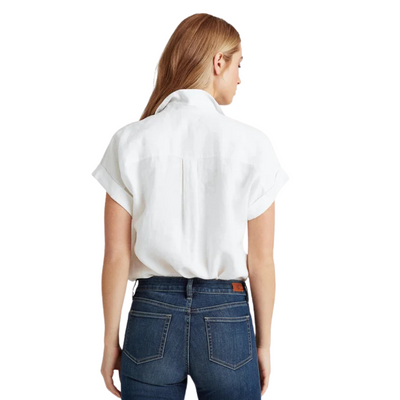Ralph Lauren Női Hosszú Blúz | Fehér