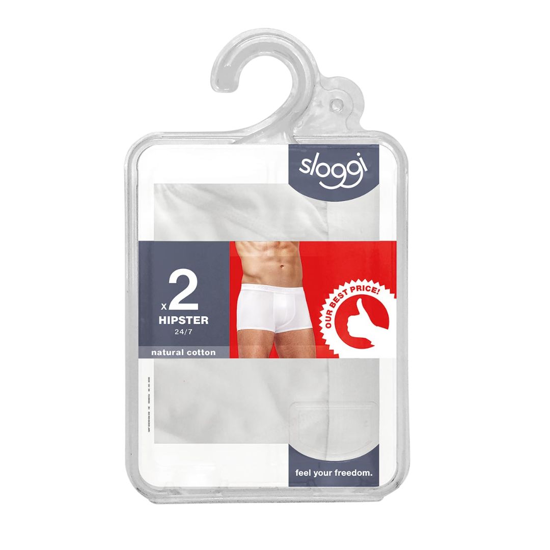 Sloggi Férfi 24/7 H Hipster 2db I Fehér