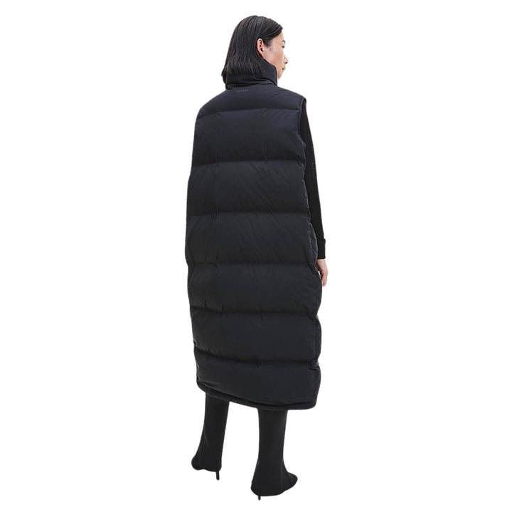 Calvin Klein Maxi Puffer Mellény | Fekete