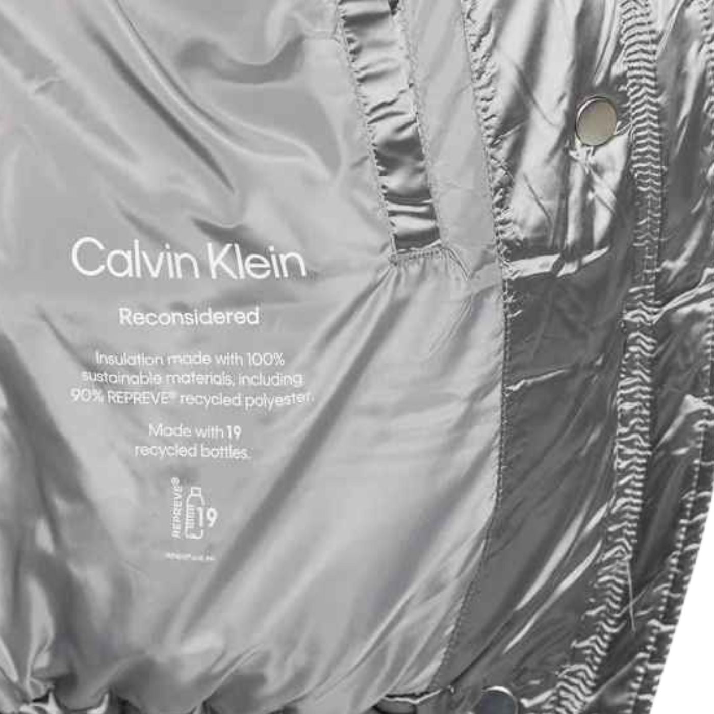 Calvin Klein Fém Puffer | Metál Ezüst