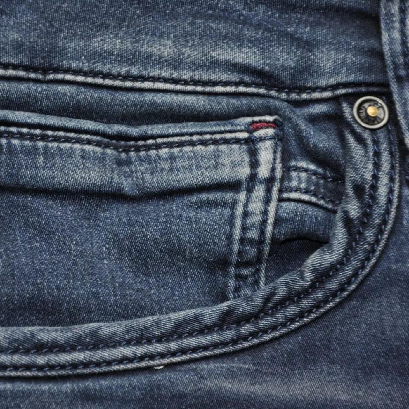 Pepe Jeans Farmer Stanley Night Nadrág | Sötétkék
