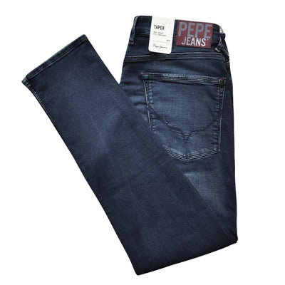 Pepe Jeans Farmer Stanley Night Nadrág | Sötétkék