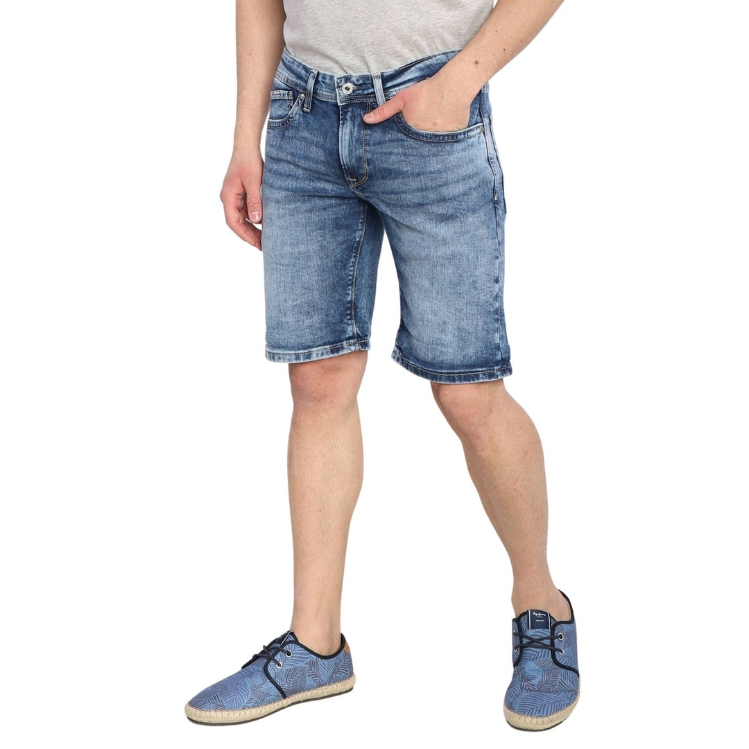 Pepe Jeans Farmer rövidnadrág | Kék