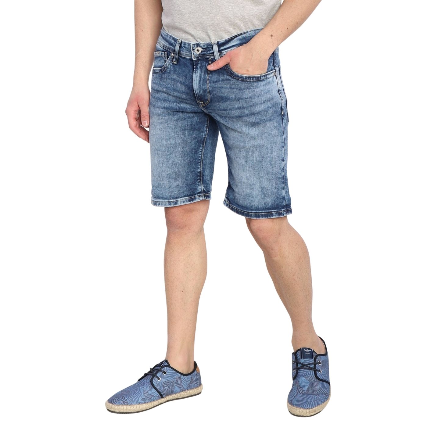 Pepe Jeans Farmer rövidnadrág | Kék