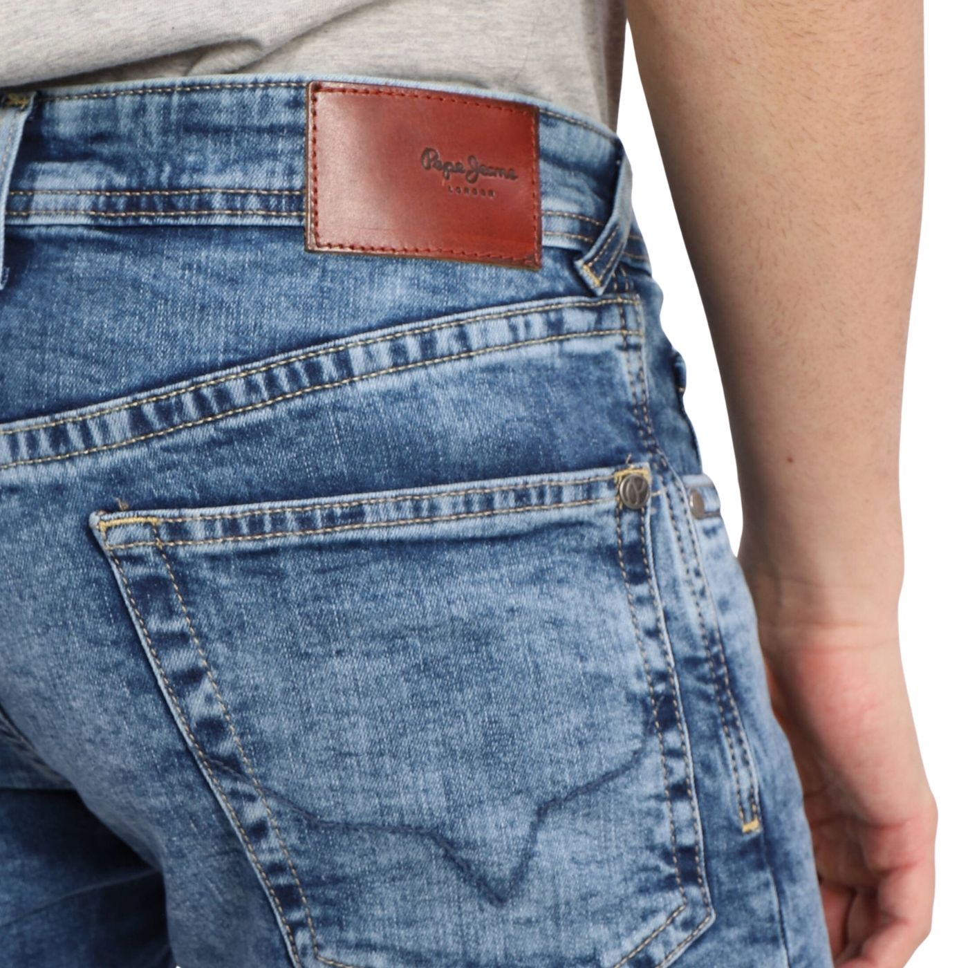 Pepe Jeans Farmer rövidnadrág | Kék