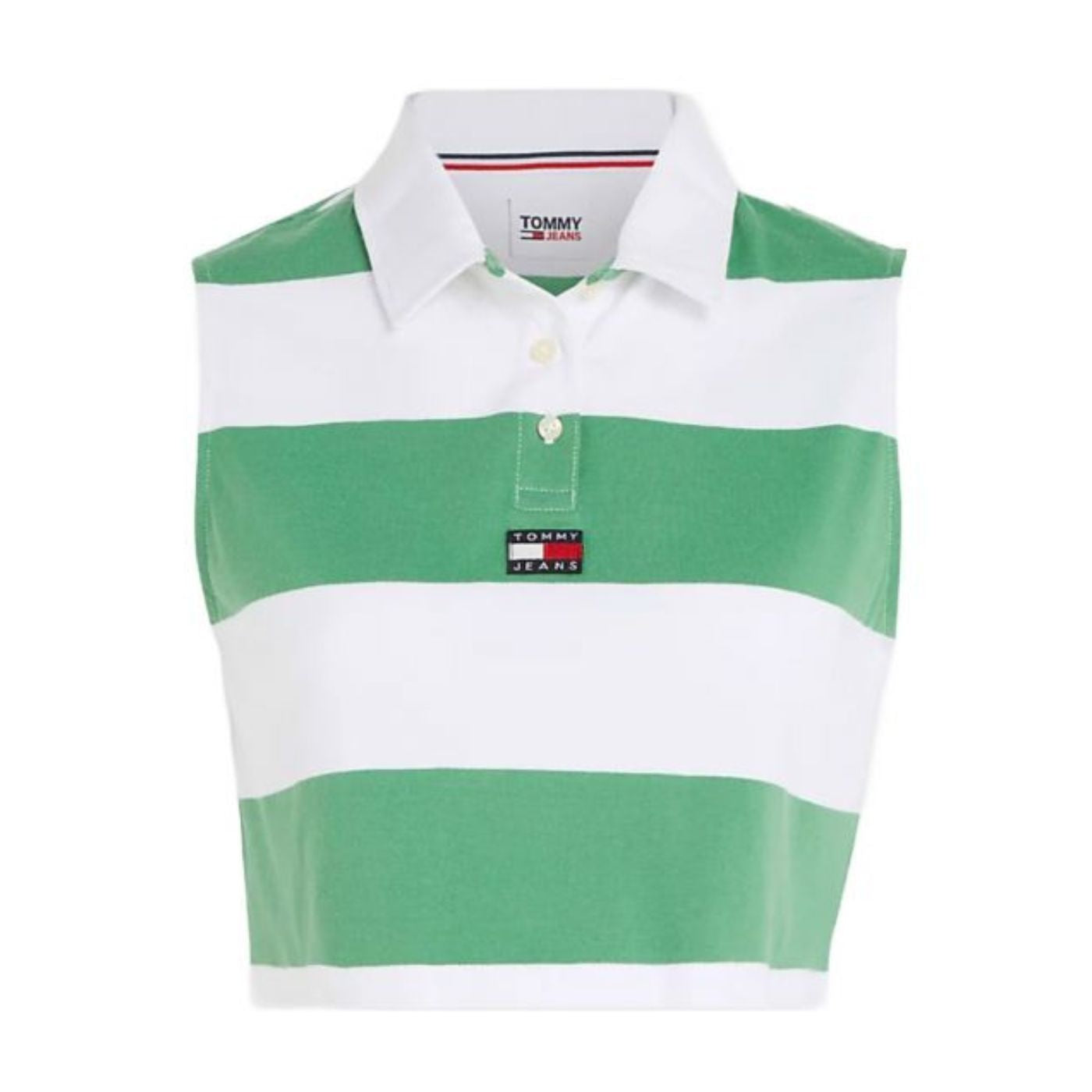 Tommy Hilfiger Ujjatlan Top | Zöld Mintás