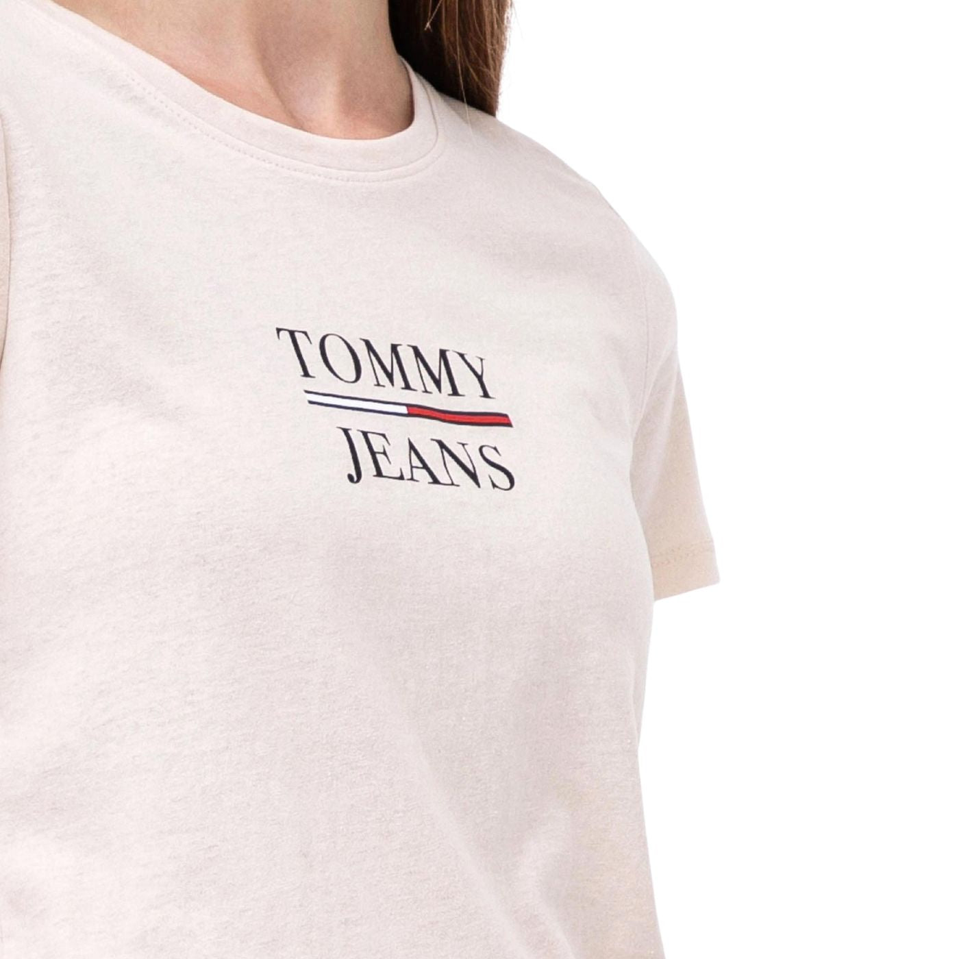 Tommy Hilfiger TJW Skinny Rövid Ujjú Póló | Bézs