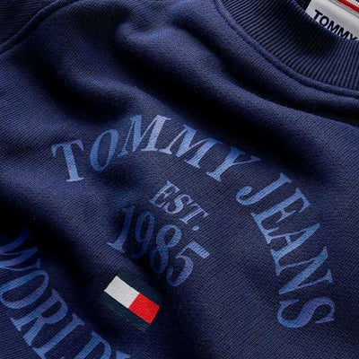 Tommy Hilfiger Jeans Pulóver | Sötétkék