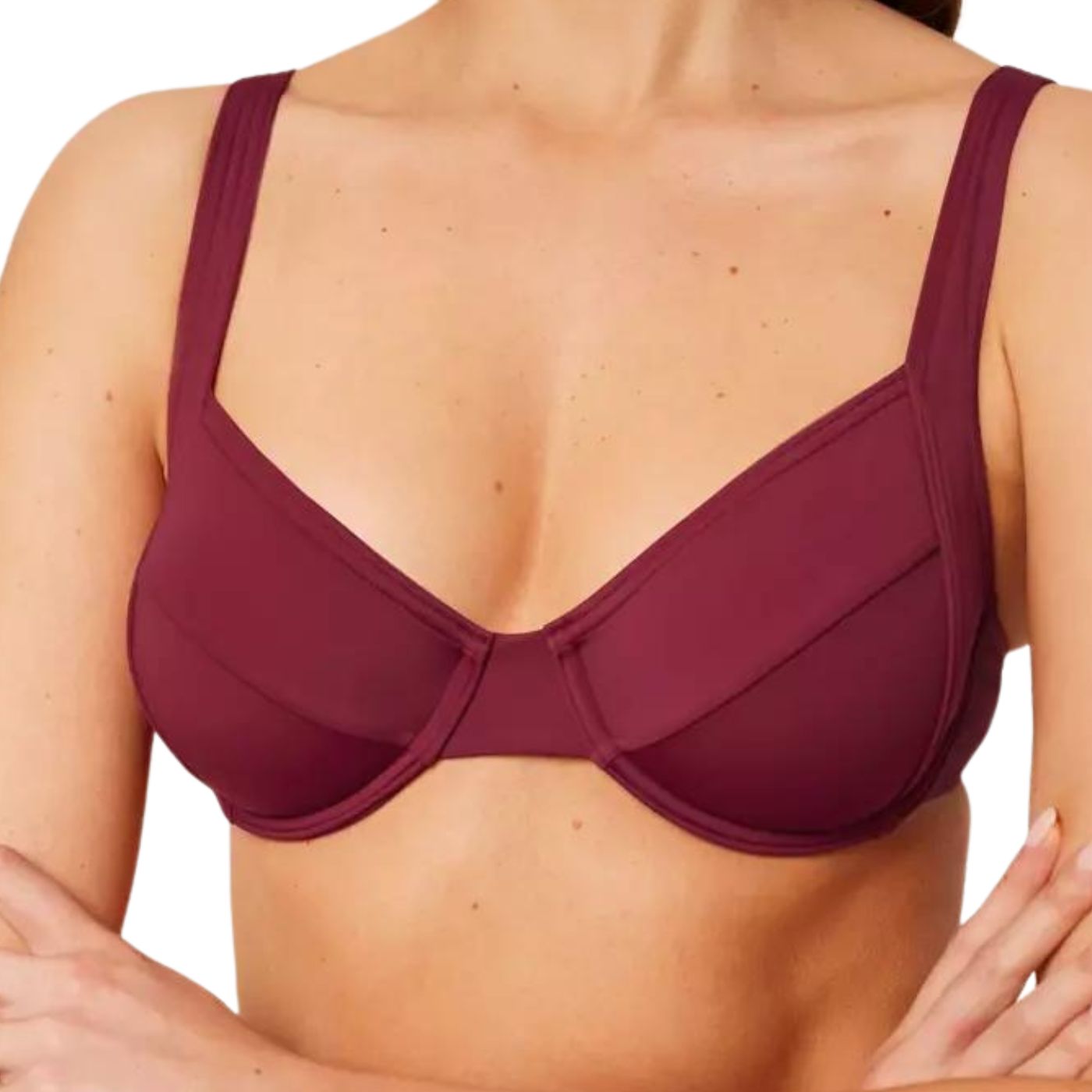 Triumph Mix & Match W sd Fürdőruha Felső I Bordeaux