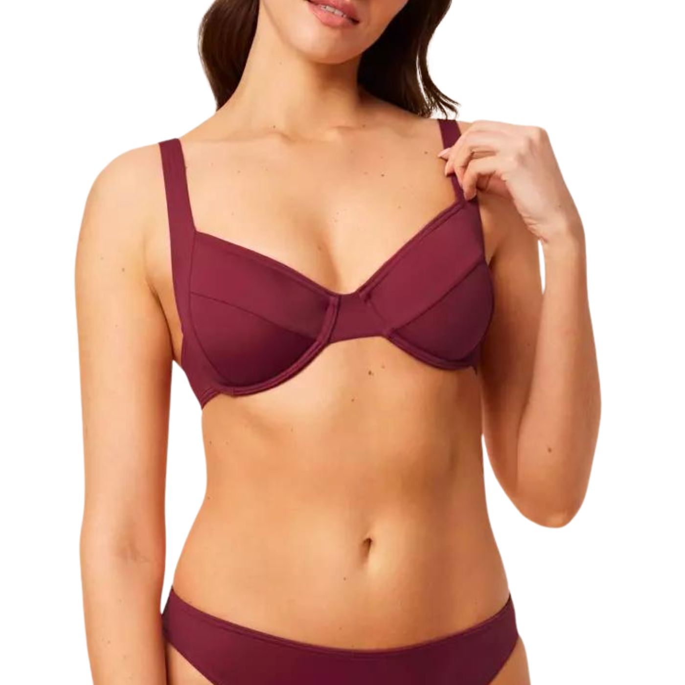 Triumph Mix & Match W sd Fürdőruha Felső I Bordeaux