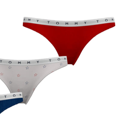 Tommy Hilfiger Női Thong Alsó 3db I Sokszínű