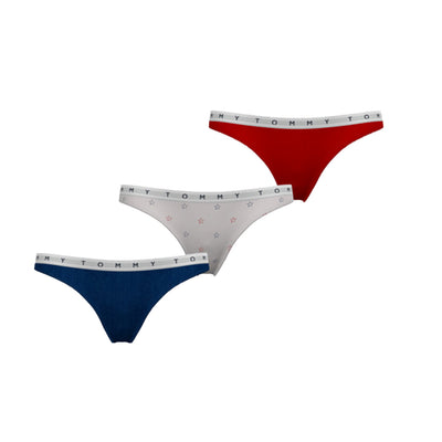 Tommy Hilfiger Női Thong Alsó 3db I Sokszínű