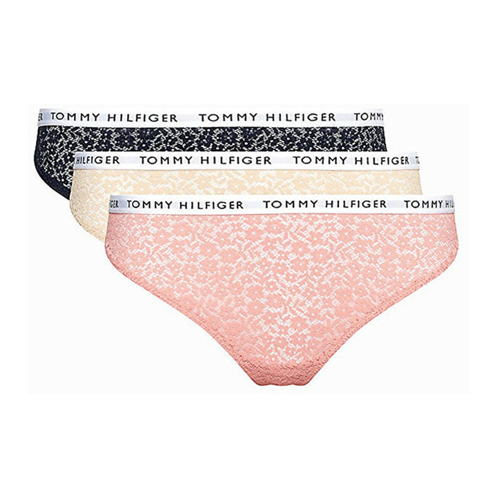 Tommy Hilfiger Női 3db Thong Alsó | Sokszínű