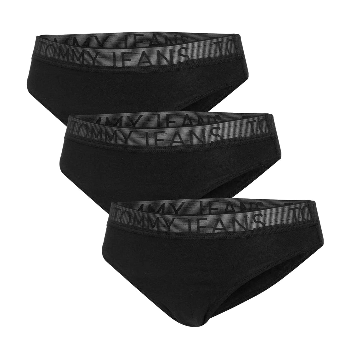 Tommy Hilfiger Női 3 db Bikini Alsó | Fekete