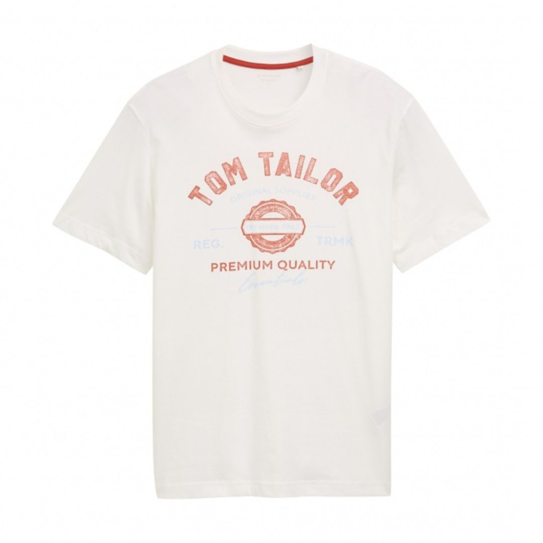 Tom Tailor Férfi Póló | Fehér