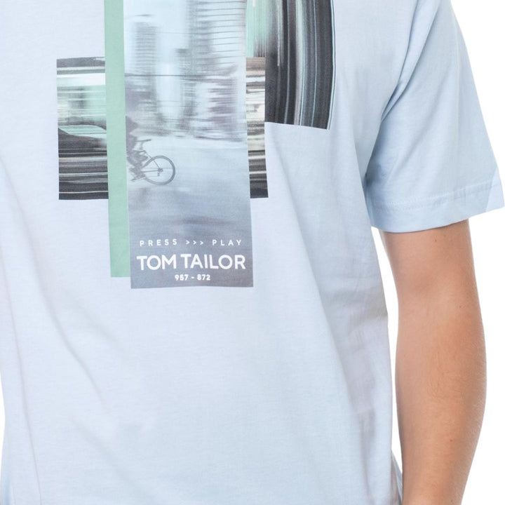 Tom Tailor Férfi Póló | Kék