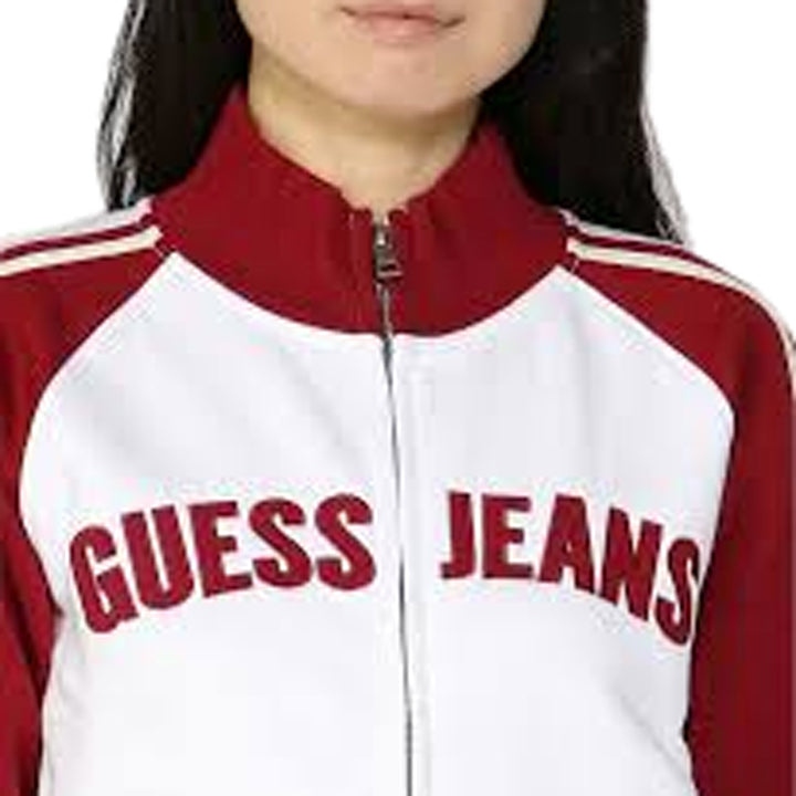 Guess Női Kardigán | Fehér-bordó