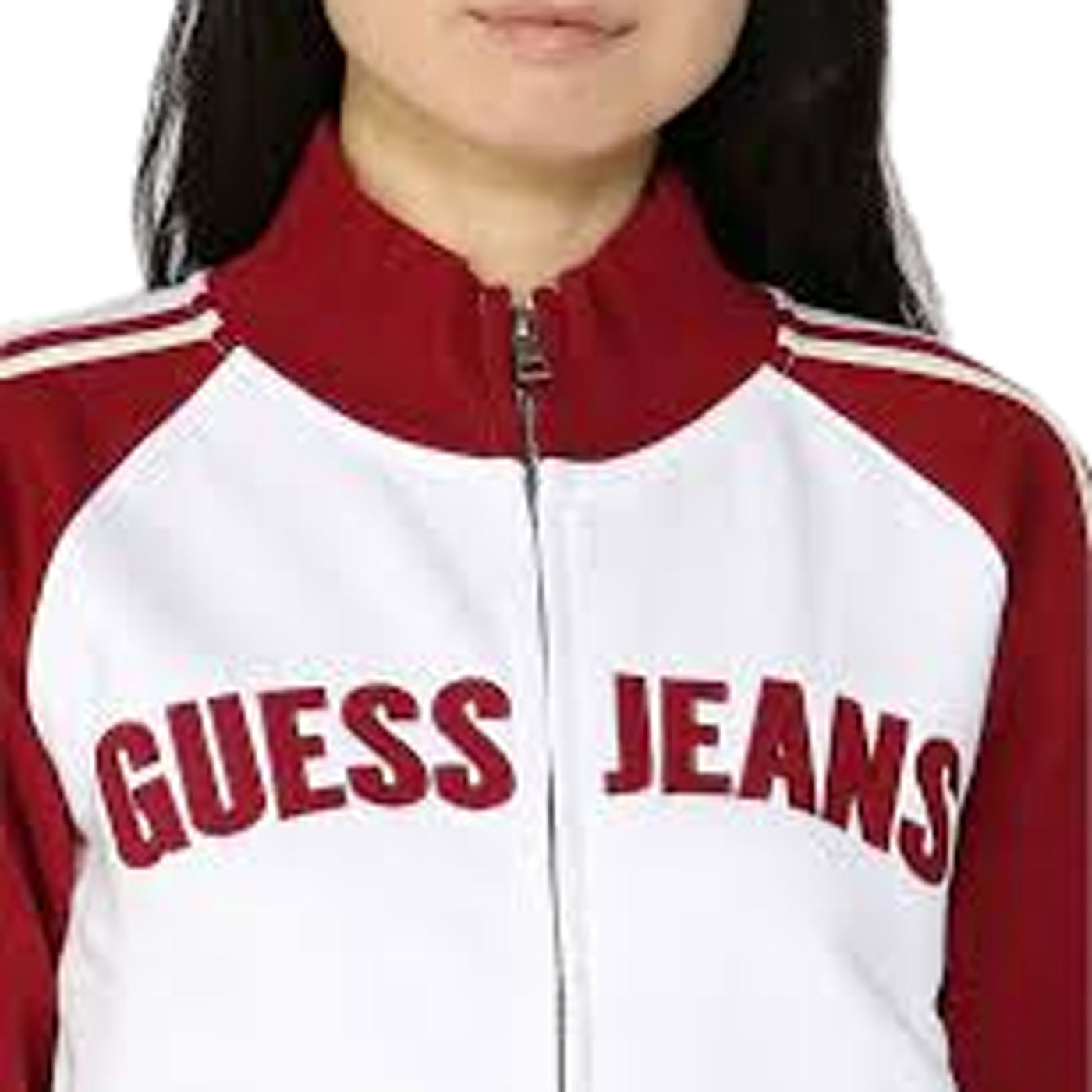 Guess Női Kardigán | Fehér-bordó