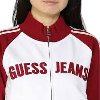 Guess Női Kardigán | Fehér-bordó