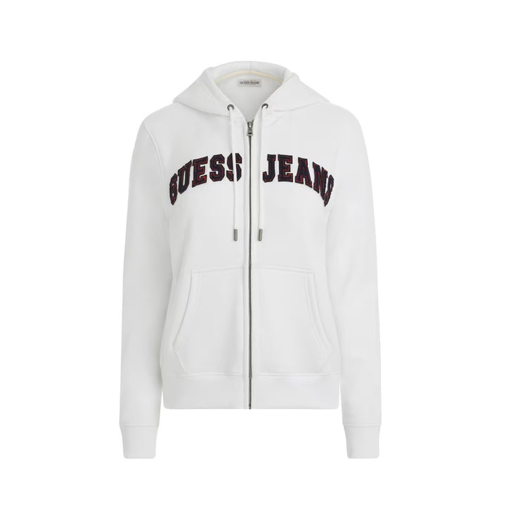 Guess női Zip Hoodie | Fehér