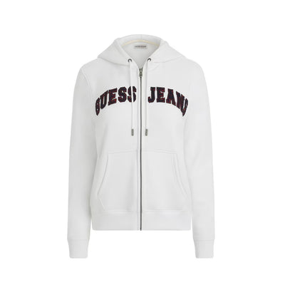 Guess női Zip Hoodie | Fehér