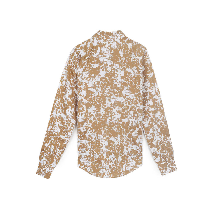 Guess Férfi Logan Floral Ing I Barna