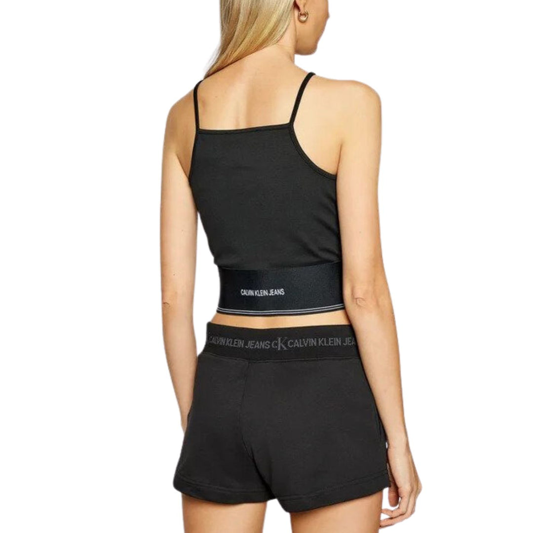 Calvin Klein Spagettipántos Top | Fekete