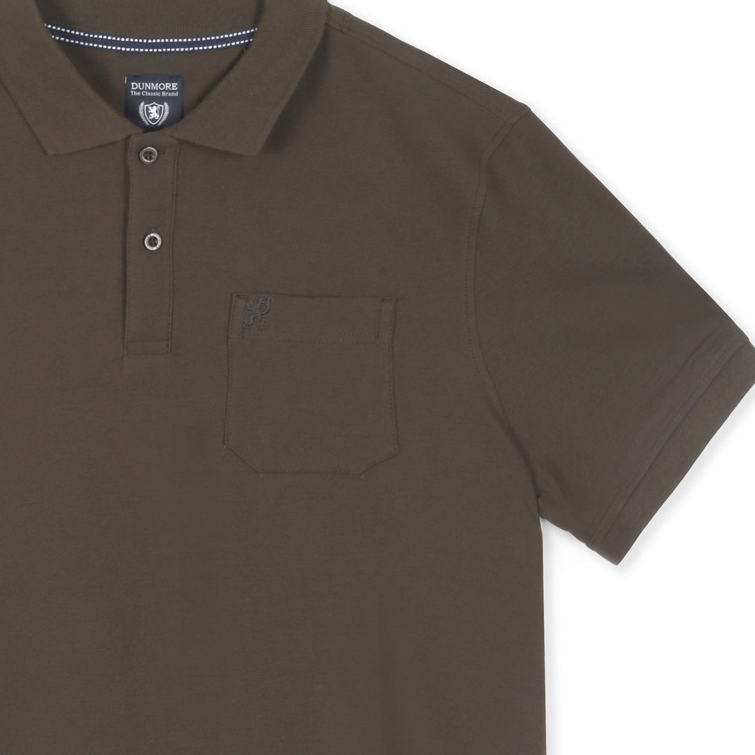 Dunmore Férfi rövid Ujjú pólóing | Khaki